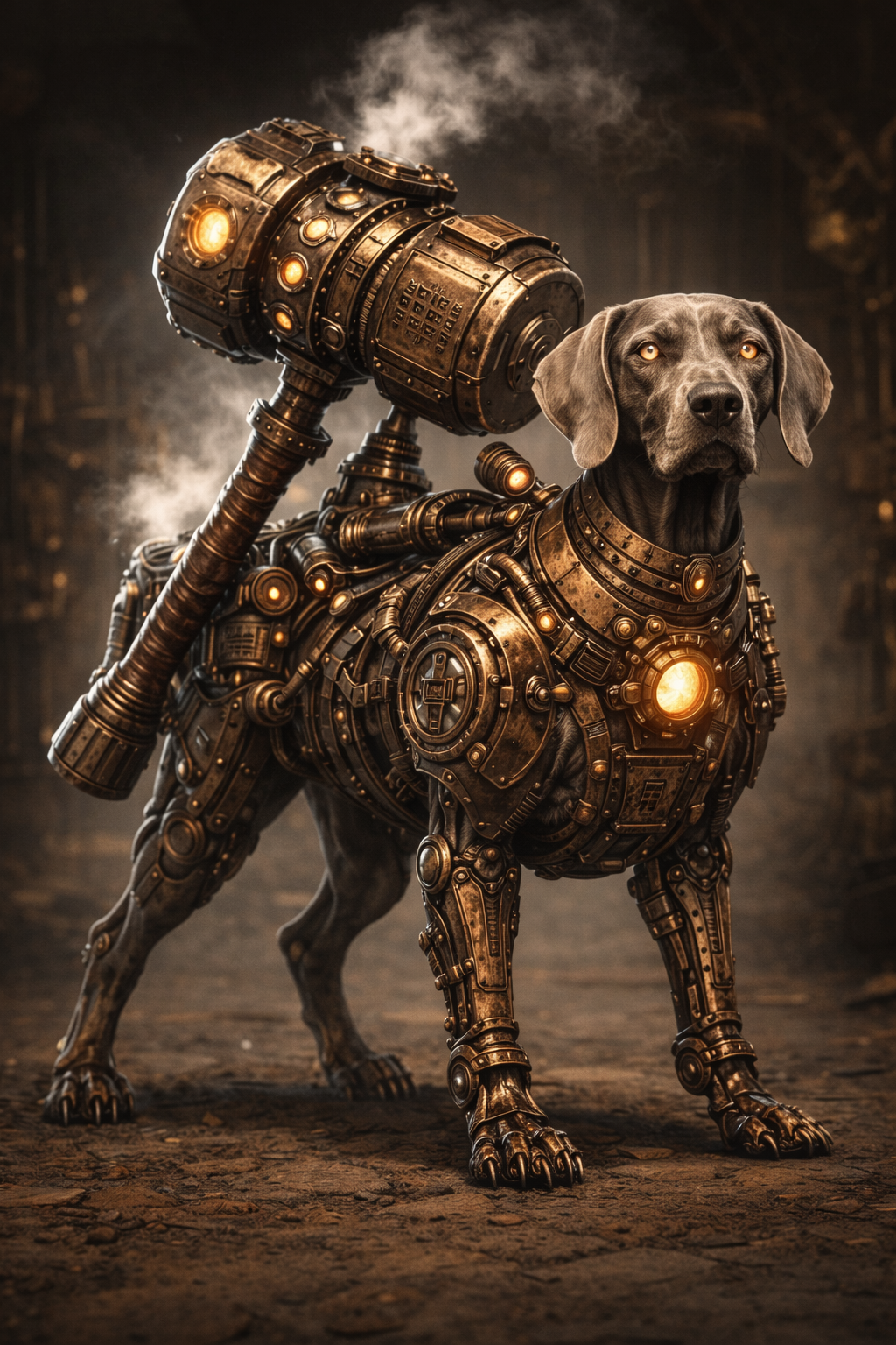 Weimaraner hammerdog